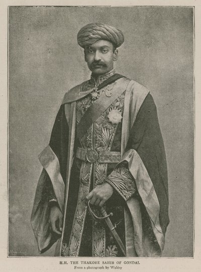 The Imperial Institute: His Highness the Thakore Shahib of Gondal by English School