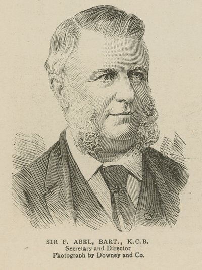 The Imperial Institute: Sir F Abel, Secretary and Director by English School