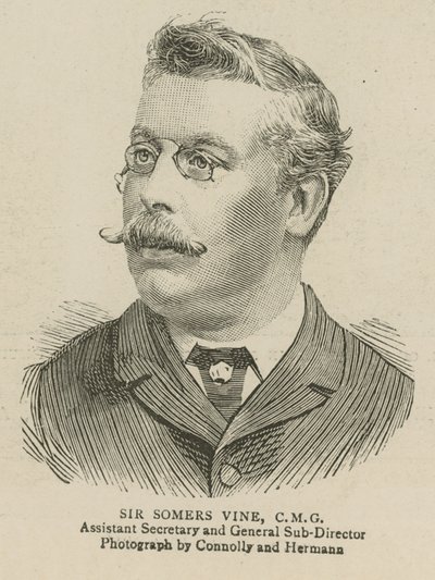 The Imperial Institute: Sir Somers Vine, Assistant Secretary and General Sub-Director by English School