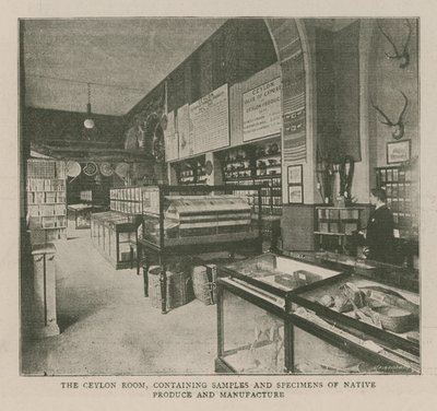 The Imperial Institute: The Ceylon Room by English School