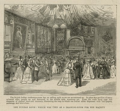 The Imperial Institute: The Durbar Room, Which Was Used as a Drawing Room for Her Majesty by English School