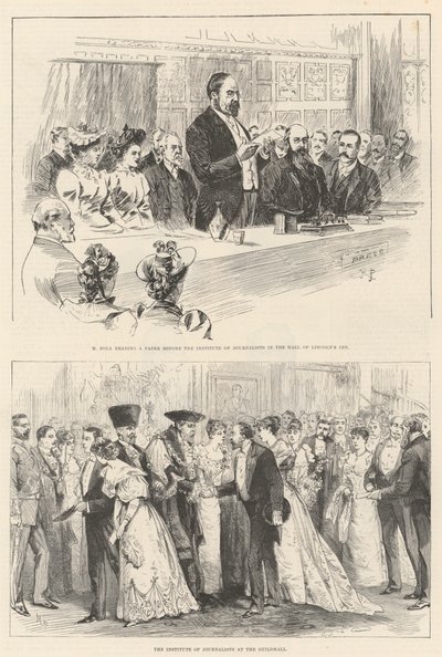 The Institute of Journalists by English School