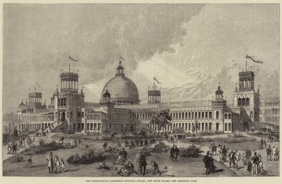 The International Exhibition Building, Sydney, New South Wales by English School
