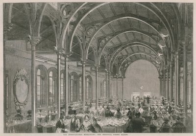 The principal dining saloon by English School