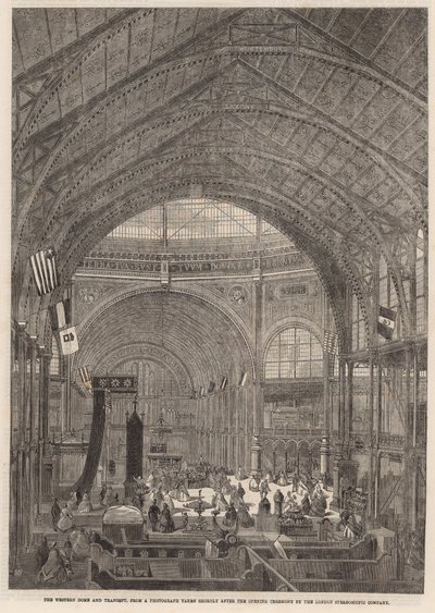The western dome and transept by English School