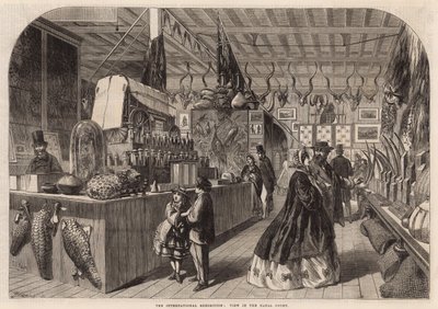 View in the Natal Court by English School