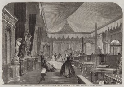 The International Exhibition, the Furniture Court by English School
