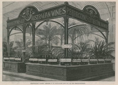 The International Health Exhibition: Australian Wines by English School