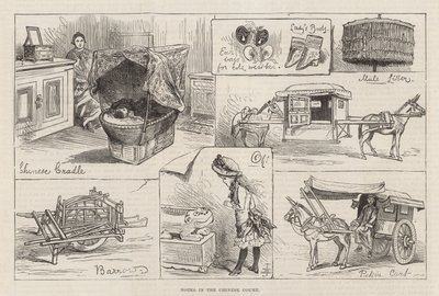 The International Health Exhibition: Notes in the Chinese Court by English School