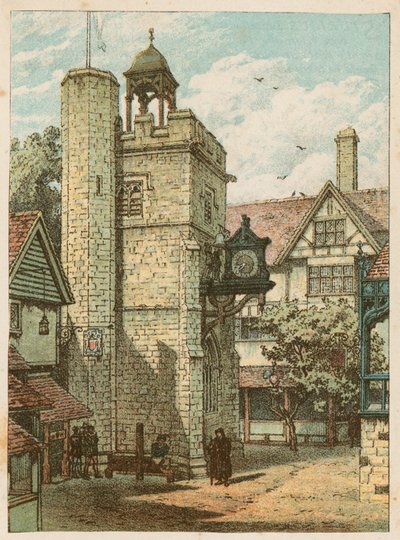 The International Health Exhibition at South Kensington, 1884: All-Hallows, Staining, London by English School
