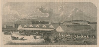 The International Horticultural Exhibition at South Kensington by English School