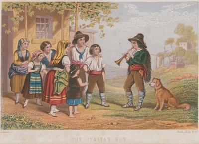 The Italian Boy by English School