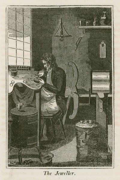 The Jeweller by English School