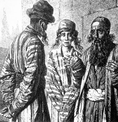 The Jews of Tashkent from The World in Your Hands, 1878 by English School