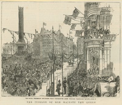 The Jubilee of Her Majesty the Queen by English School