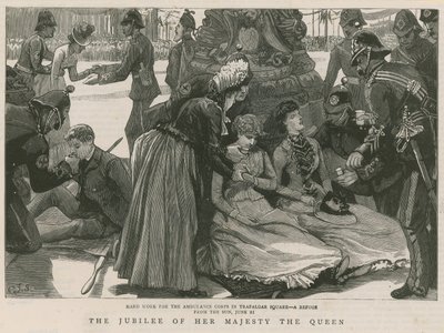 The Jubilee of Her Majesty the Queen by English School