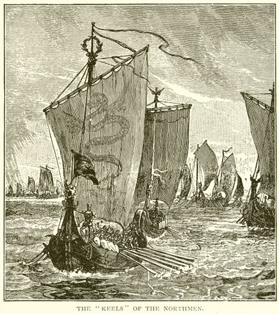 The Keels of the Northmen by English School