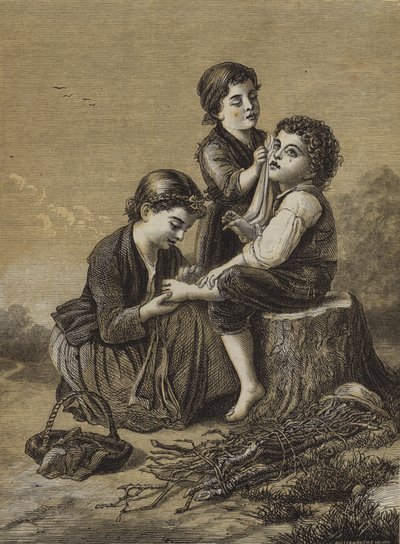 The Kind Little Sisters by English School