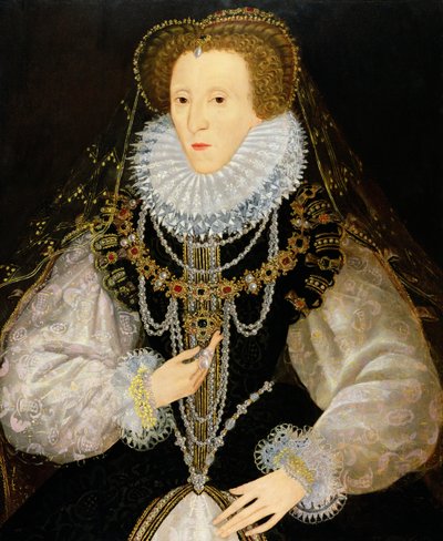 The Kitchener Portrait of Queen Elizabeth I (1533-1603) c.1550 by English School