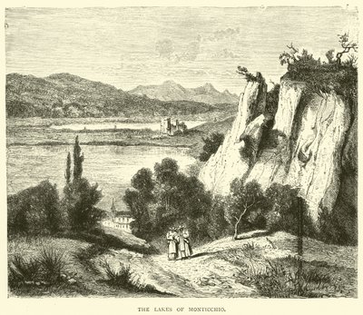 The Lakes of Monticchio by English School