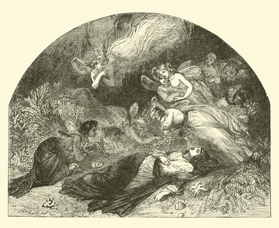 The Lament of the Peri for Hinda by English School
