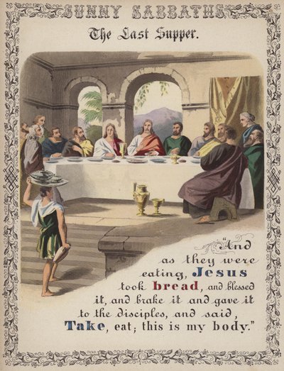 The Last Supper by English School