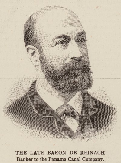 The Late Baron de Reinach by English School