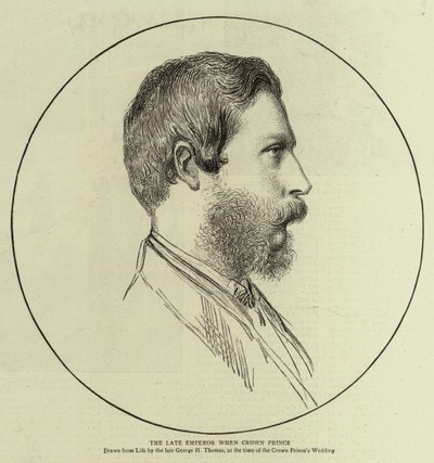 The Late Emperor when Crown Prince by English School