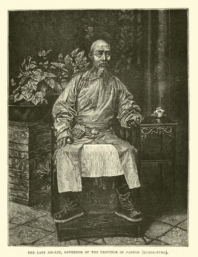 The Late Jin-Lin, Governor of the Province of Canton, Quang-Tung by English School