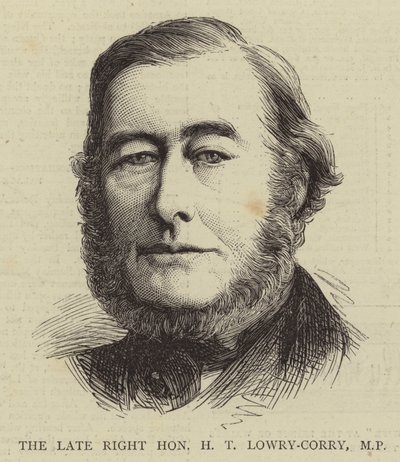 The Late Right Honourable H T Lowry-Corry, MP by English School