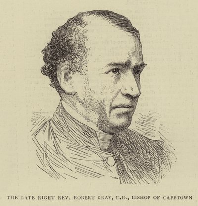 The Late Right Reverend Robert Gray, DD, Bishop of Capetown by English School