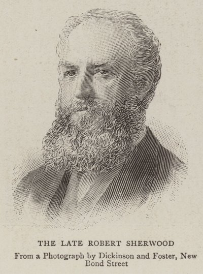 The Late Robert Sherwood by English School