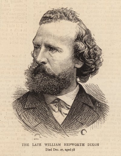 The Late William Hepworth Dixon by English School