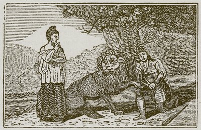 The Lion in Love by English School