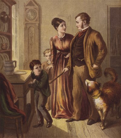 The Little Dog Trusty by English School