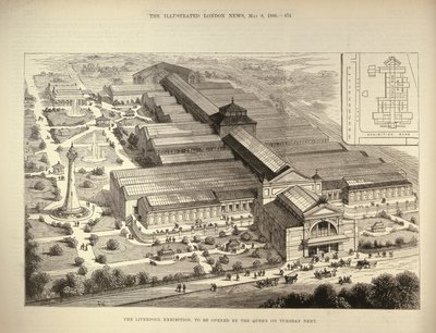 The Liverpool Exhibition, to be Opened by the Queen by English School