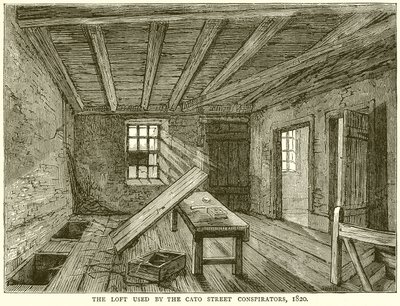 The Loft Used by the Cato Street Conspirators, 1820 by English School