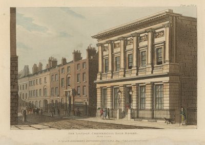 The London Commercial Sale Rooms by English School