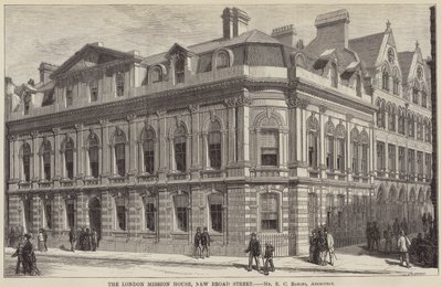 The London Mission House, New Broad Street by English School