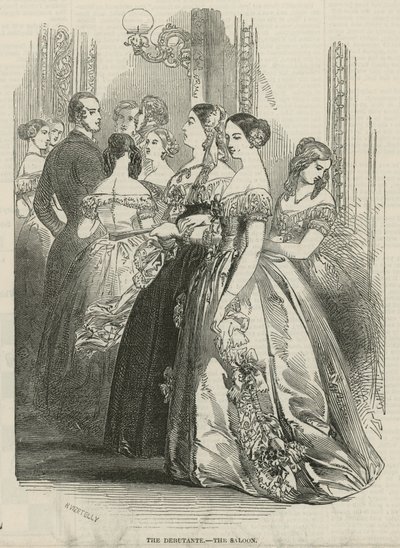 The London Season: The Debutante - The Saloon by English School