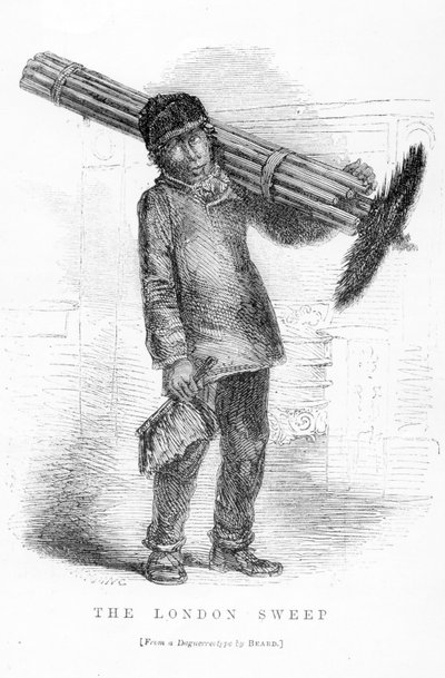 The London Sweep, from the Daguerreotype by Richard Beard, Illustration from 