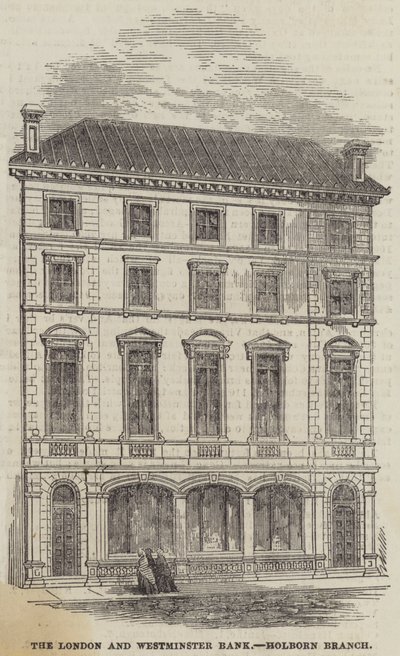 The London and Westminster Bank, Holborn Branch by English School