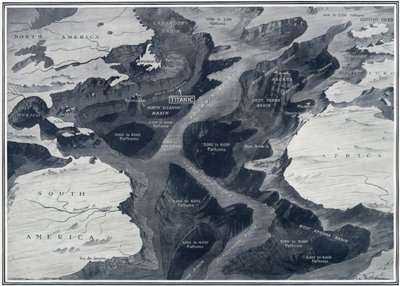 The Lost Titanic - Where She Lies in the Atlantic, from 