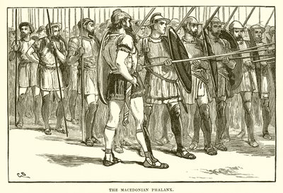 The Macedonian Phalanx by English School