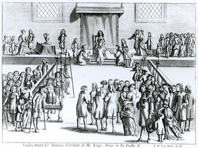 The Manner of His Majesty Curing the Disease Called the King