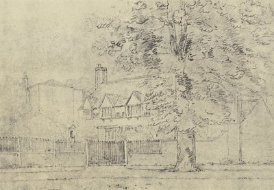 The Manor House, c 1770 by English School
