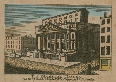 The Mansion House, London by English School
