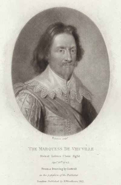 The Marquis de Vieuville by English School