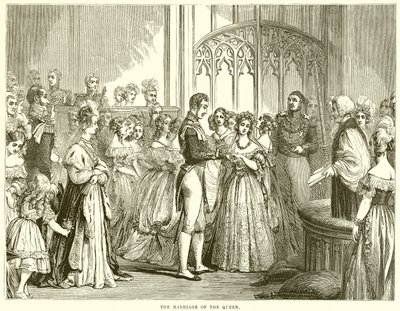 The Marriage of the Queen by English School