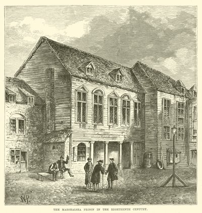 The Marshalsea Prison in the Eighteenth Century by English School